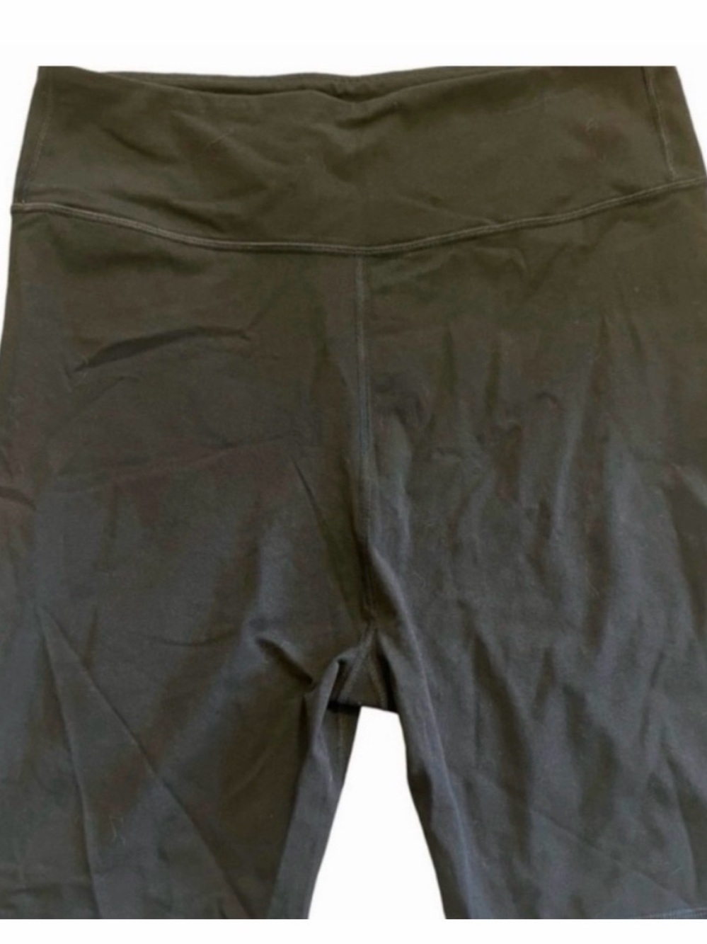 GAP Maternity Black High-Rise Bike Shorts Size Large L Stretch Activewear